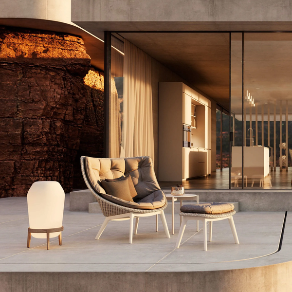 Mbrace Alu Footstool