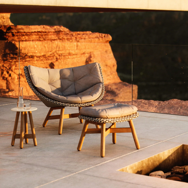 Mbrace Alu Footstool