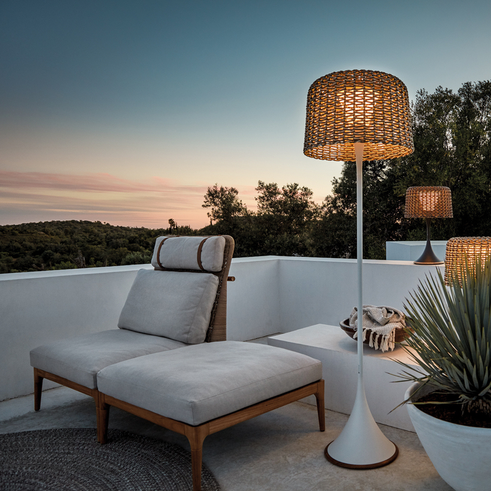 Ambient Mesh Tall Lantern