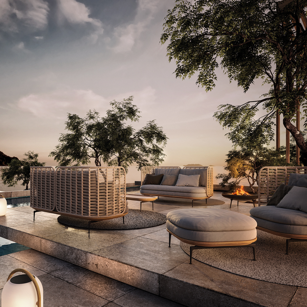 Mistral High Back Sofa