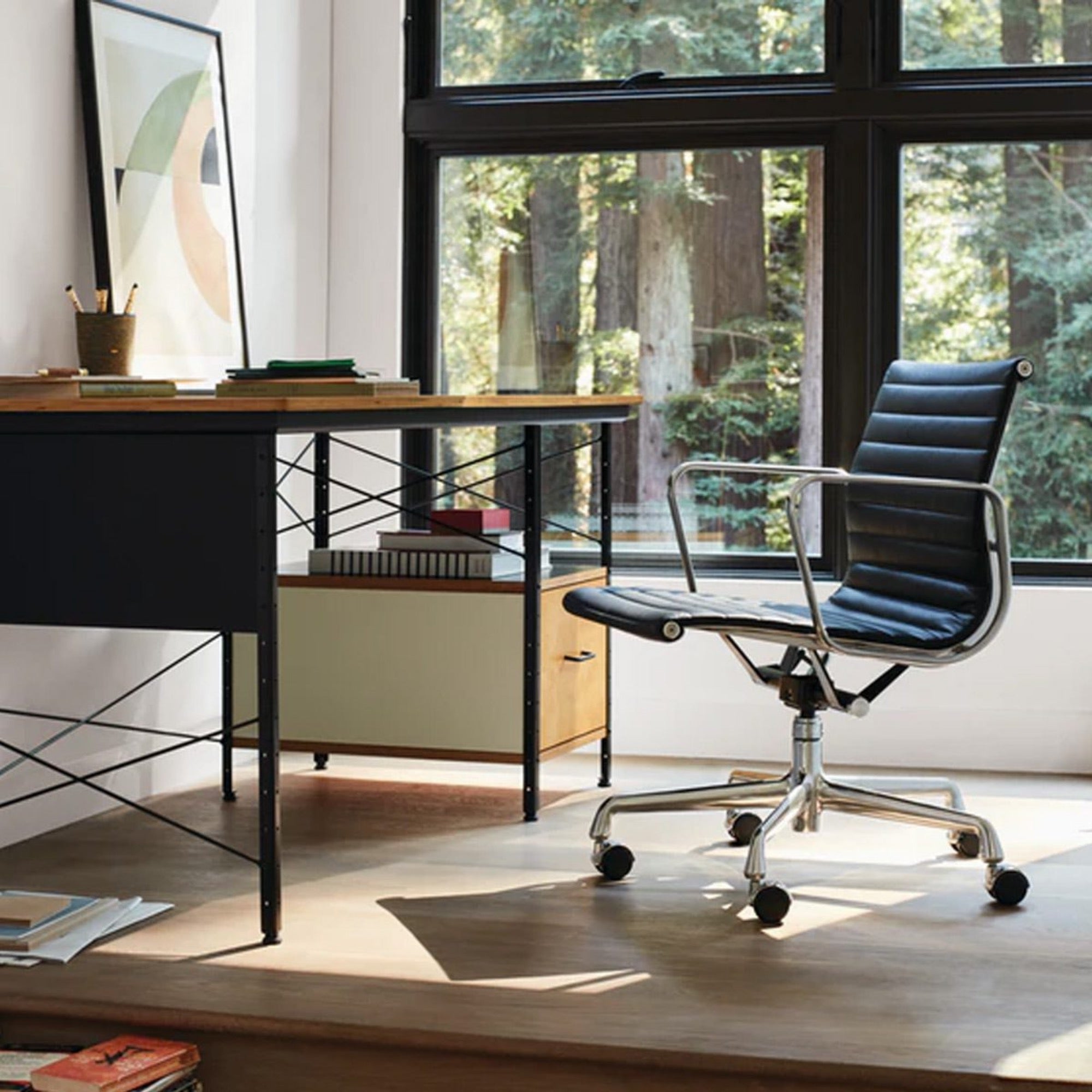Herman Miller Eames Office デスク 引き出し付き Eames Desk & Storage Units
