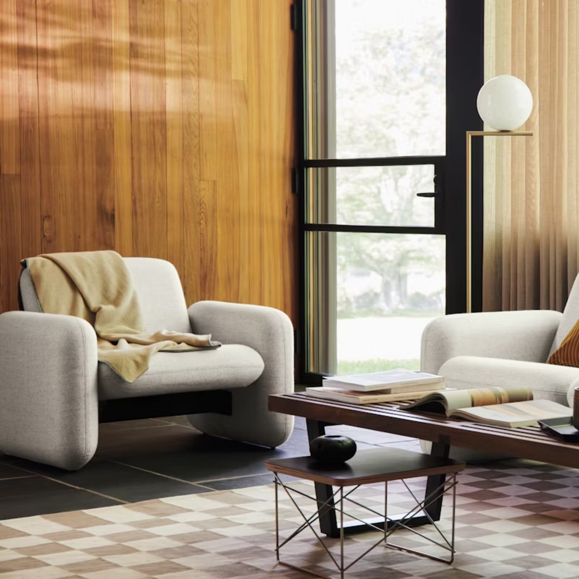 Eames Wire Base Low Table