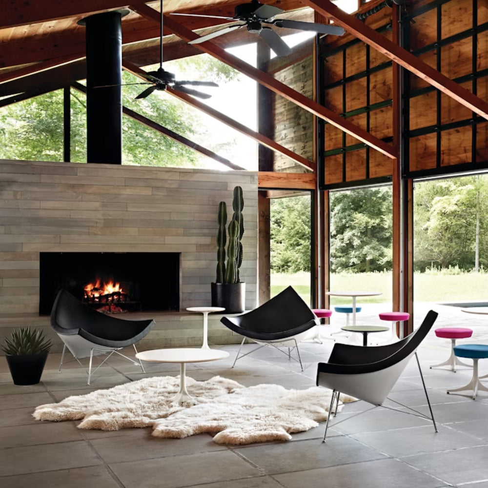 Nelson Coconut Lounge Chair