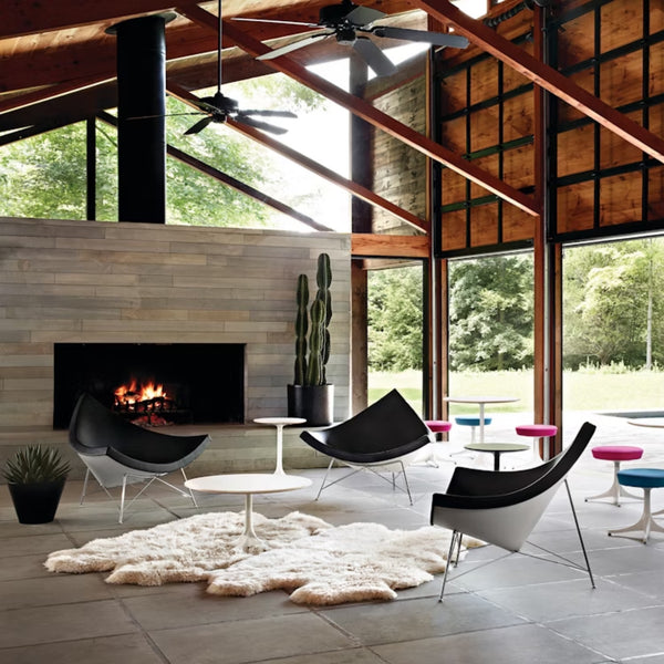 Nelson Coconut Lounge Chair