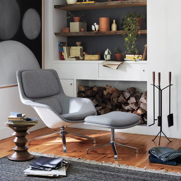 Striad Lounge Chair & Ottoman