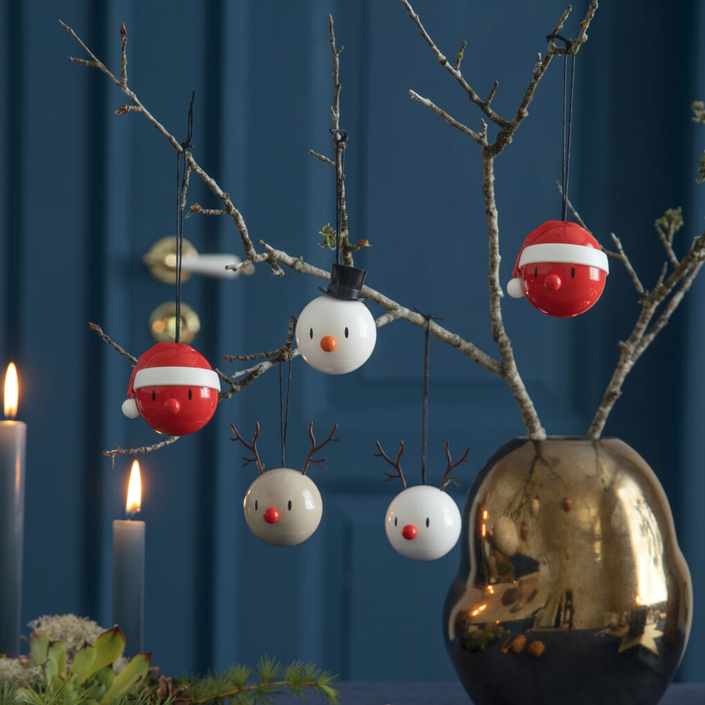 Hoptimist Holiday Ornaments