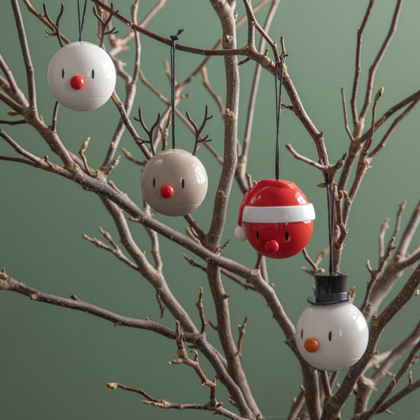 Hoptimist Holiday Ornaments
