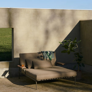 Settle Lounge Chair Bed with Armrest