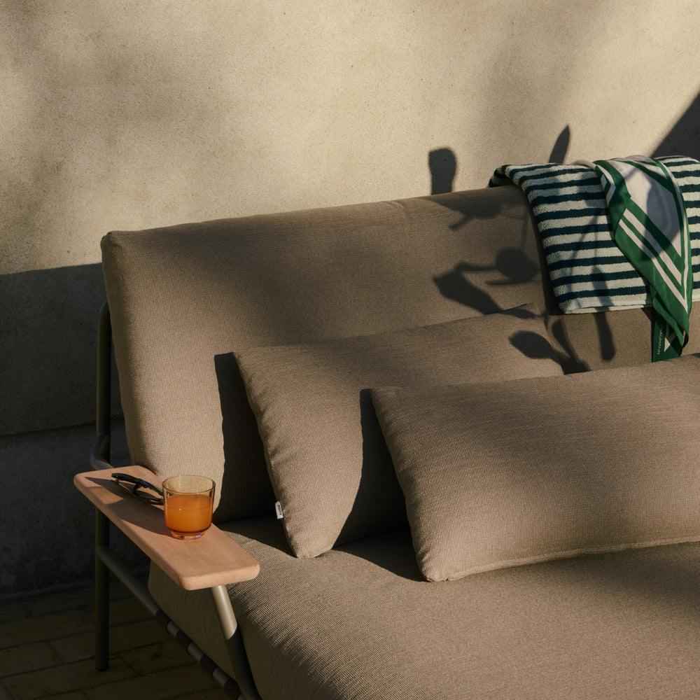 Settle Lounge Chair Bed with Armrest