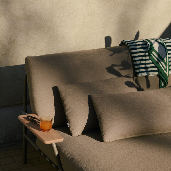 Settle Lounge Chair Bed with Armrest