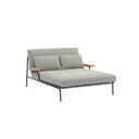 Settle Lounge Chair Bed with Armrest
