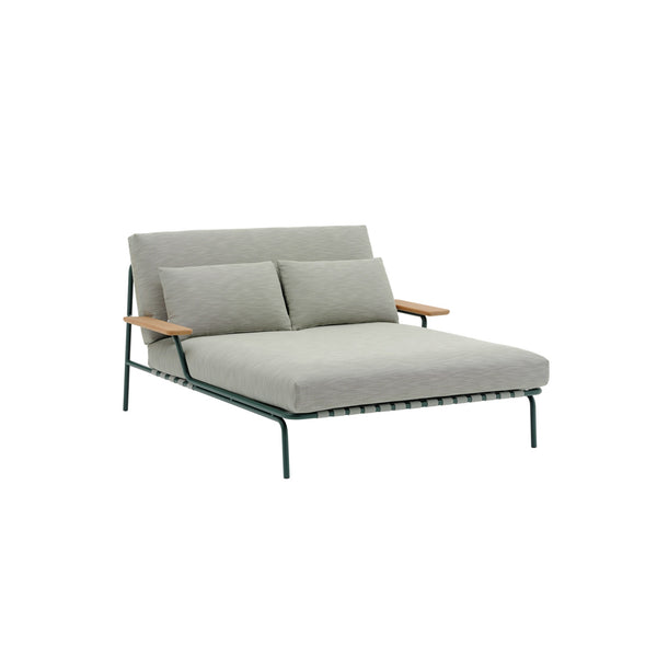 Settle Lounge Chair Bed with Armrest