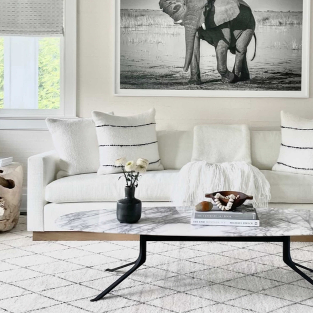 Blink Coffee Table - Stone Top