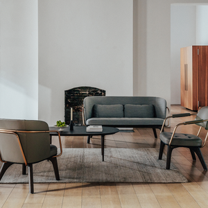 Utility Lounge Chair Two Seater - Full Back