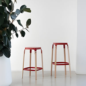 Steelwood Stool