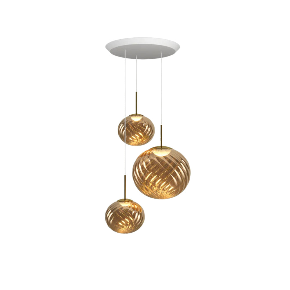 Whirl Trio-Round Pendant System