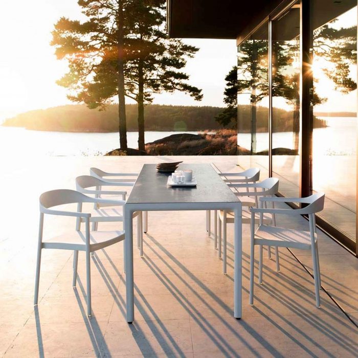 Illum Armchair | Tribu | Chair | Seating | Dining Chair | Armchair | Outdoor Dining Chair | Outdoor Chair | Outdoor Seating | Xtra Contract | Xtra Professional
