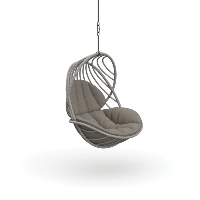 Kida Hanging Lounge Chair | Dedon | Lounge Chair | Hanging Lounge Chair | Outdoor Hanging Lounge Chair | Swing | Outdoor Swing | Xtra Contract | Xtra Professional