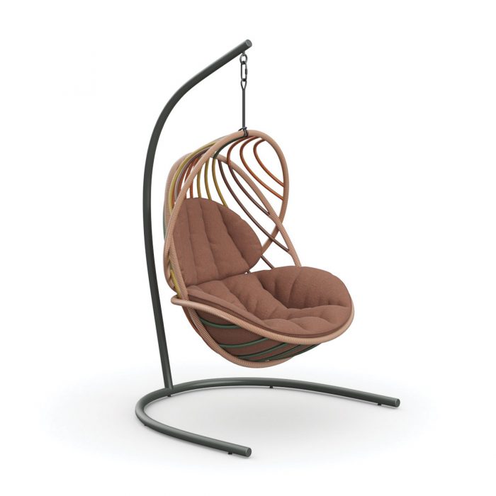Kida Hanging Lounge Chair | Dedon | Lounge Chair | Hanging Lounge Chair | Outdoor Hanging Lounge Chair | Swing | Outdoor Swing | Xtra Contract | Xtra Professional