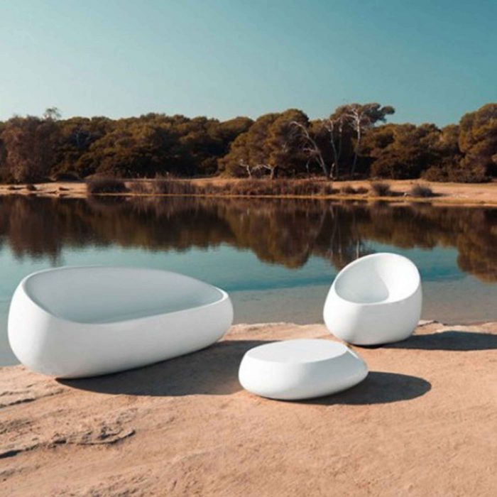 Stone Table | Stone Sofa | Outdoor| Side Table | Table | Coffee Table | Occasional | Vondom | Xtra Contract | Xtra Professional