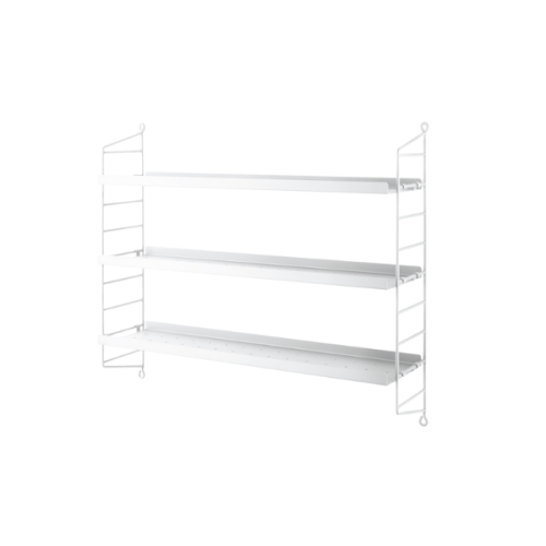 XTRA | String Furniture | String Pocket Metal | Storage | Shelf | Cabinet