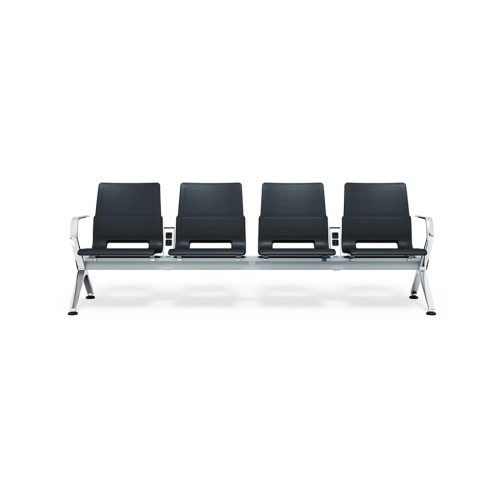 V Travel Bench for Airport Seating by Kusch + Co